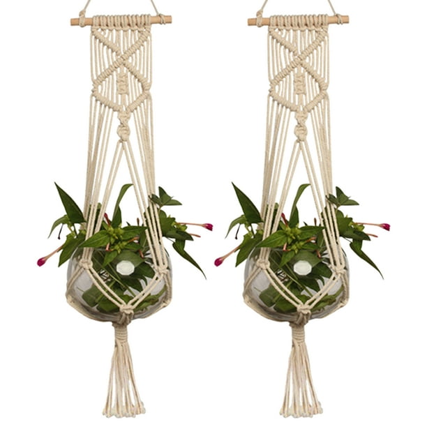 2pcs Hanging Planters Hanging Flower Pots Plastic Plant Hanger Holders Hanging 2pcs Hanging Planters Hanging Flower Pots Plastic Plant Hanger Holders Hanging